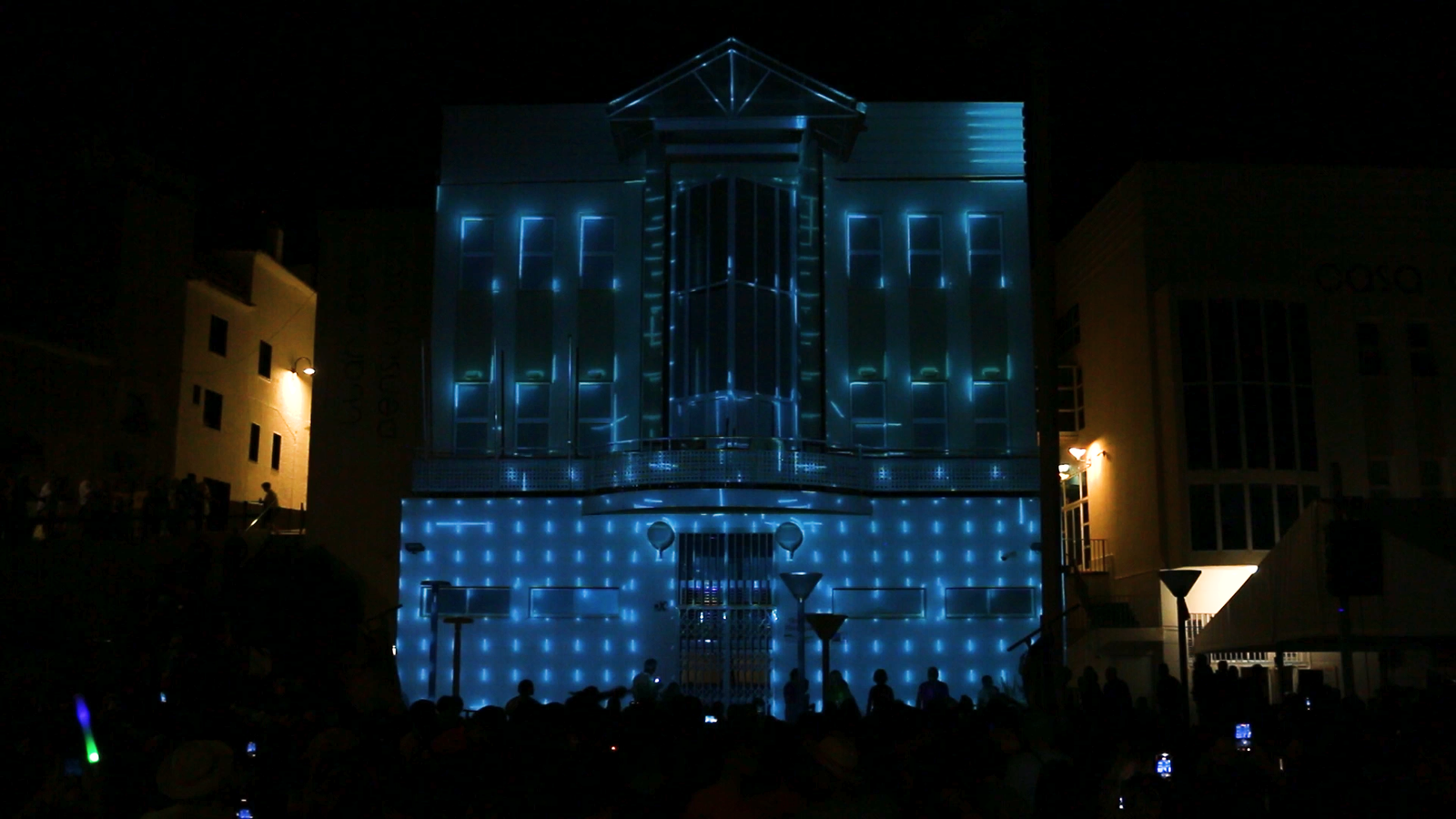 videomapping pregón fiestas finestrat