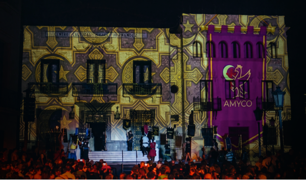 La leyenda de armengola videomapping orihuela