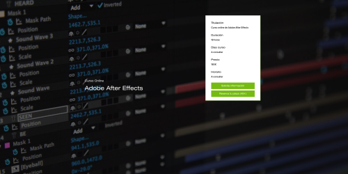 Curso introducción a After Effects